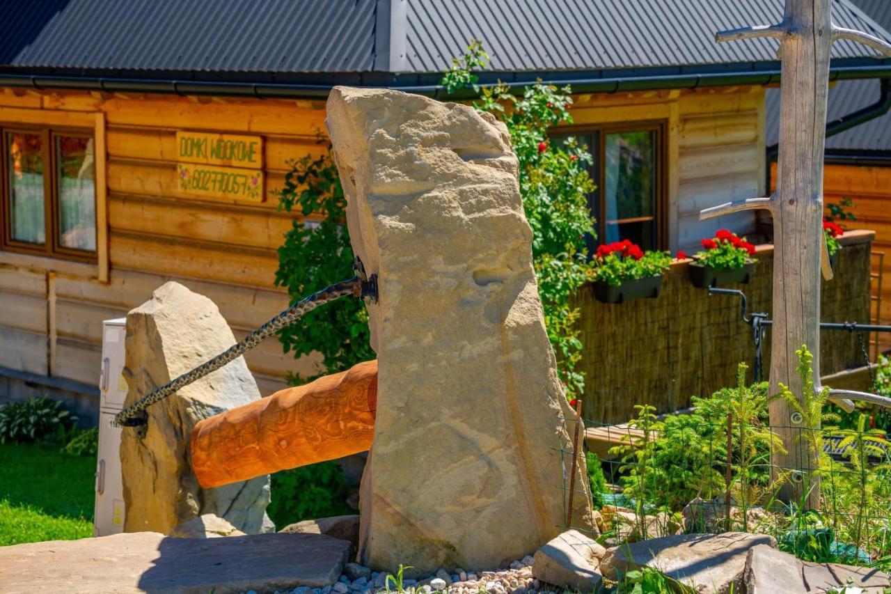 Domki Widokowe Wooden Luxury Chalet & Jacuzzi Zab Exterior foto