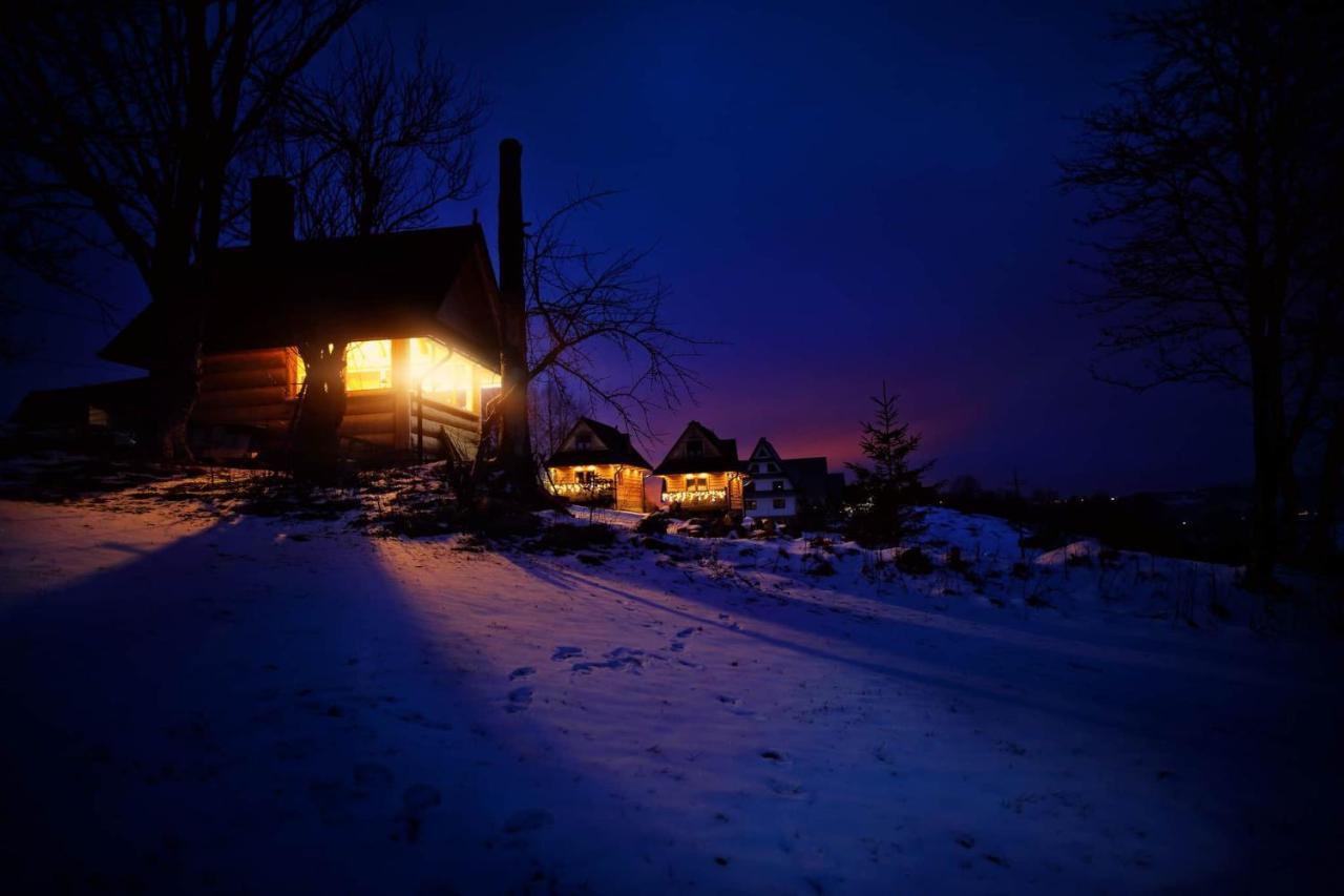 Domki Widokowe Wooden Luxury Chalet & Jacuzzi Zab Exterior foto