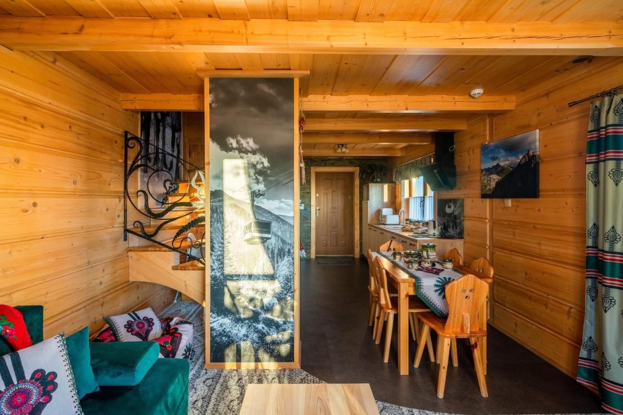 Domki Widokowe Wooden Luxury Chalet & Jacuzzi Zab Exterior foto