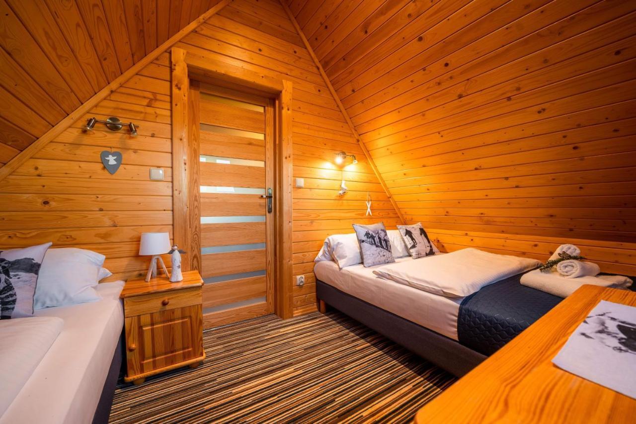 Domki Widokowe Wooden Luxury Chalet & Jacuzzi Zab Exterior foto